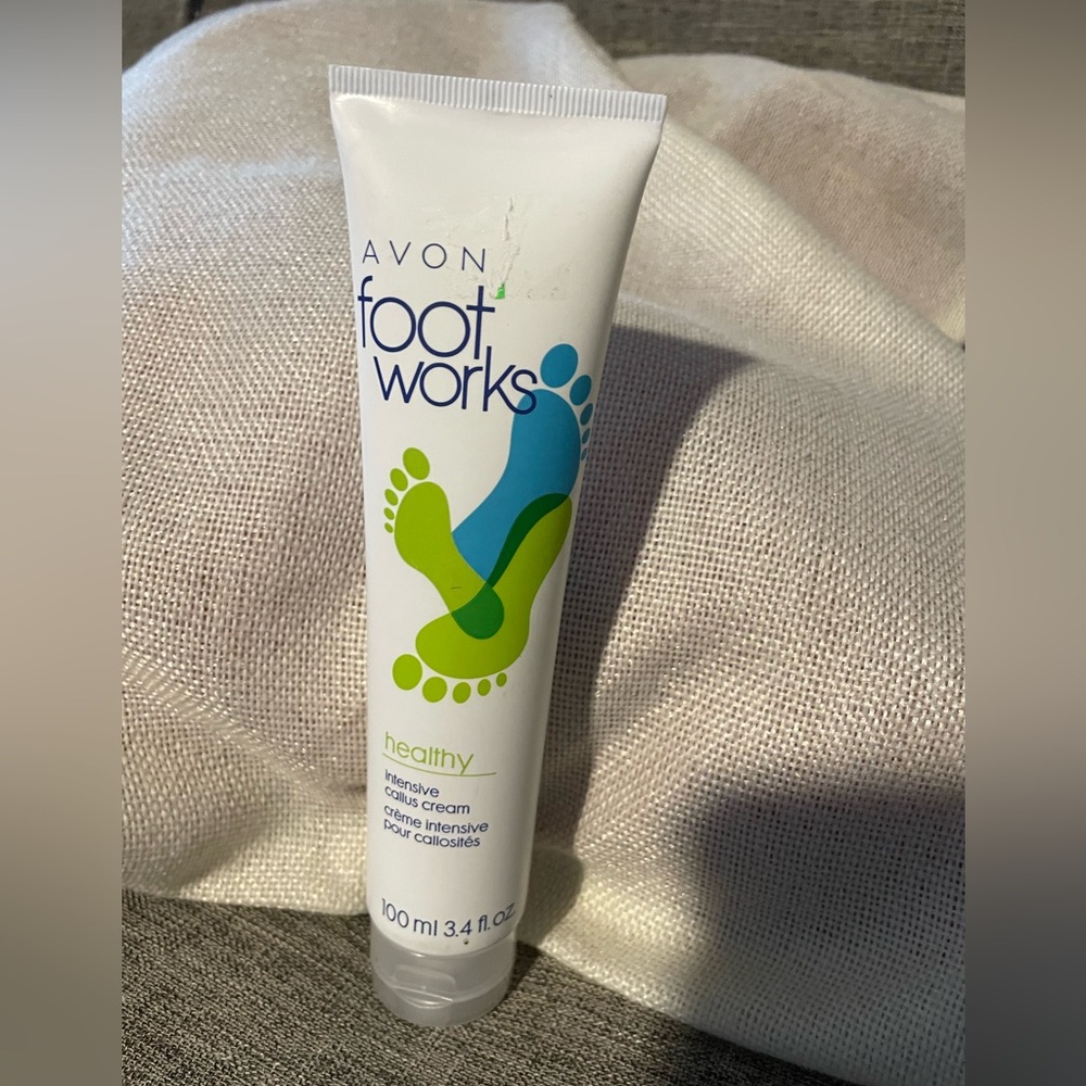 Avon Footworks Healthy Intensive Callus Cream 100ml 3.4 fl oz brand new Sealed